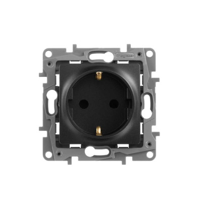 Legrand 672621 Розетка 2К+З  АНТР ETIKA