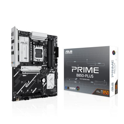 Материнская плата ASUS PRIME B850-PLUS AM5 4xDDR5 4xSATA3 RAID 3xM.2 HDMI DP USB-C ATX