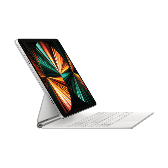 Magic Keyboard for iPad Pro 12.9-inch (5th generation) - Russian - White, Model A2480