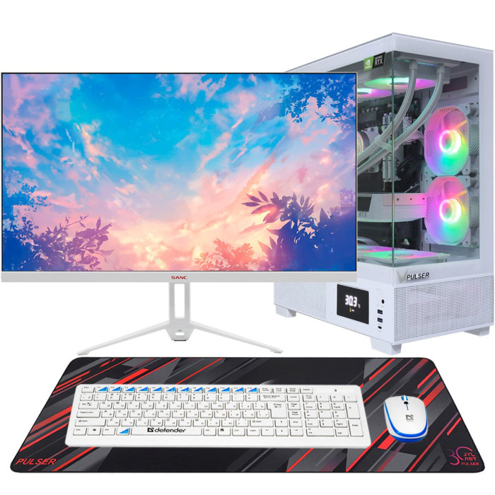 Core i7-14700F-2.1GHz/B760/RAM 32GB/SSD 1TB (M.2)/RTX 5070-12GB/no DVD/850W/Монитор 27" Sanc 180Hz