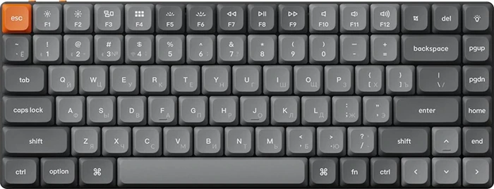 Клавиатура Keychron K3 Max K3M-B1 Red Switch