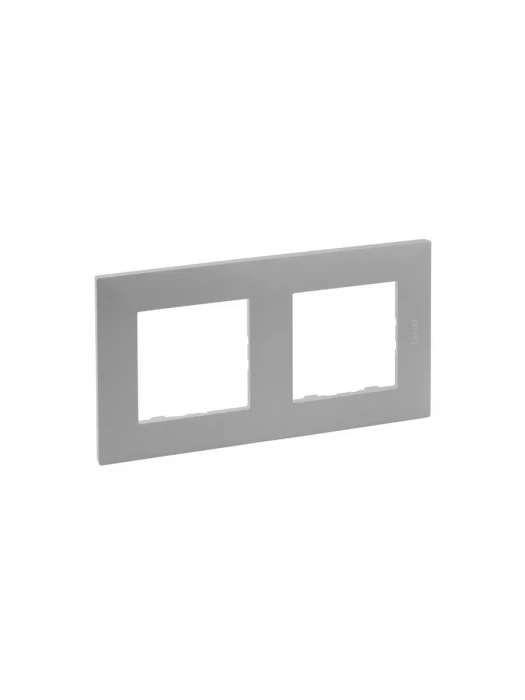 Рамка 2-постовая Niloe Step Алюминий