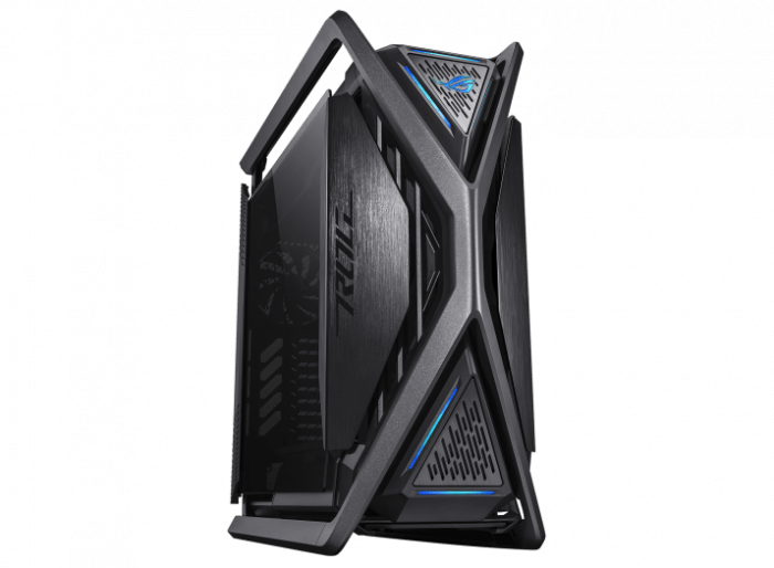 Корпус ASUS GR701 ROG HYPERION, ATX/micro ATX/Mini ITX/EATX, USB 3.2 Gen2, 4x140mm, AURA Sync, без БП, Черный