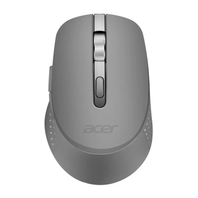 Mouse Acer OMR310, Wireless, Optical 1600 dpi, 7 button, Li-Ion,  BT/2.4GHz/USB, Dark/Grey