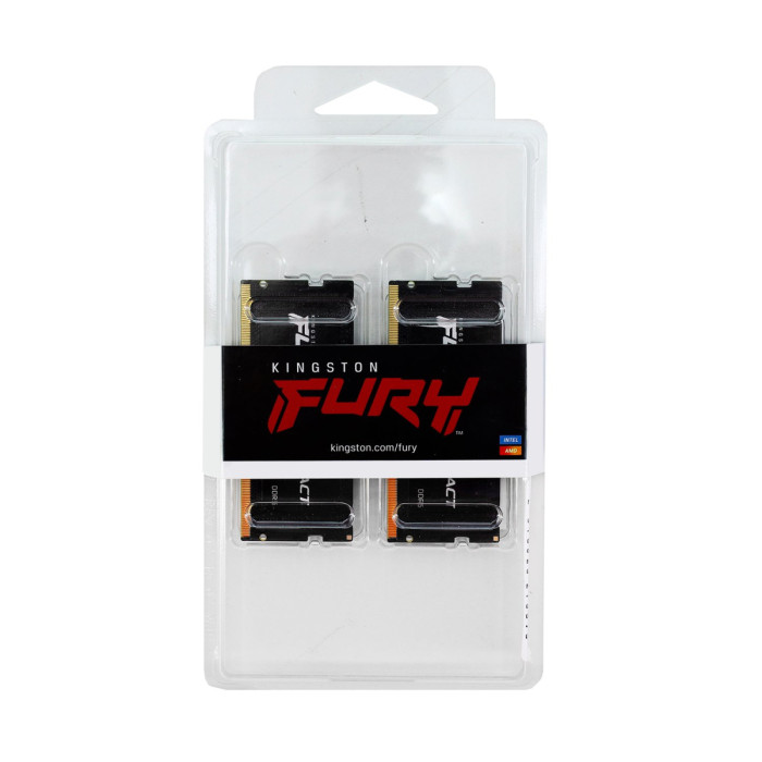 SO-DIMM DDR5 32 GB kit <5600MHz> Kingston Fury Impact, KF556S40IBK2-32,  (2x16GB), CL40