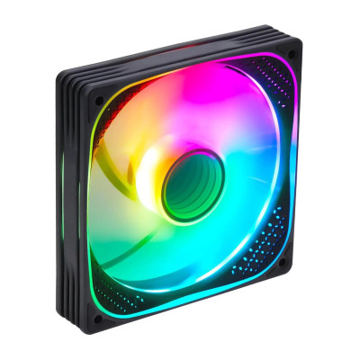 Fan for case, 12cm, SAMA, YH1205I, 600-1500rpm, 65.9CFM, 4pin, black