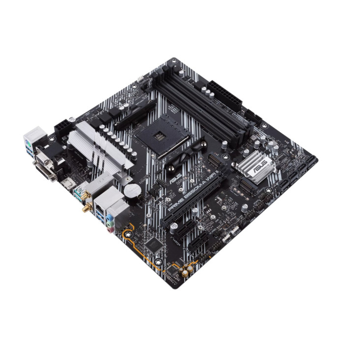 MB Socket AM4, MATX, AMD B550 (DP+HDMI) ASUS PRIME B550M-A WIFI II, 4DDR4, PCIx16,2PCIx1