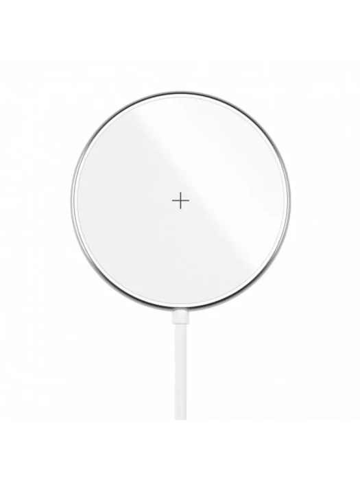 Беспроводное зарядное устройство Olmio MagCharge QI 15W белый