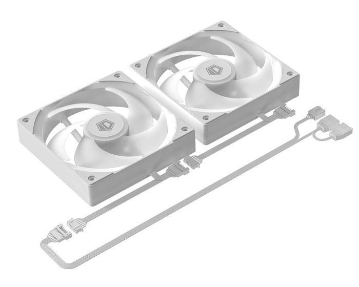 Водяное охлаждение для процессора ID-COOLING FX240 LCD WHITE