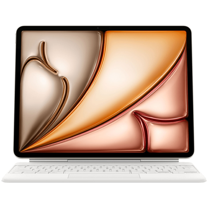 Magic Keyboard for iPad Air 13-inch (M3) - Russian - White,Model A3340