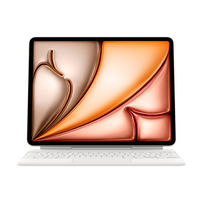 Magic Keyboard for iPad Air 13-inch (M3) - Russian - White,Model A3340