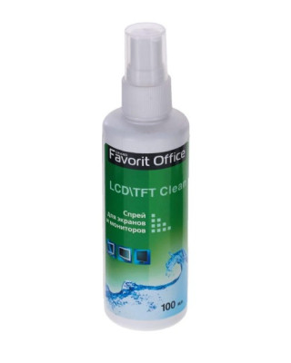 F740024 &quot;FAVORIT OFFICE&quot; Clean LCD/TFT Спрей для экранов и мониторов, 100 мл.