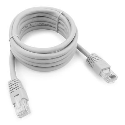 Cable  Patch cord  UTP 6e-Cat 10 m Cablexpert PP6U-10M, серый