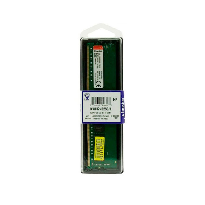 Модуль памяти Kingston KVR32N22S8/8WP DDR4 8GB 3200MHz