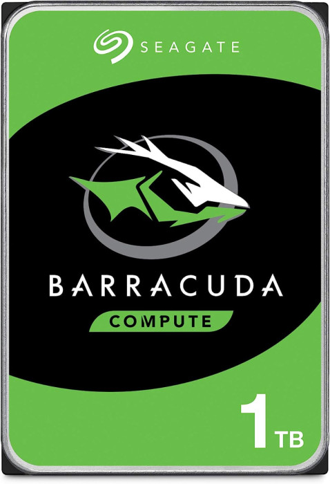 Жесткий диск HDD  1Tb Seagate BarraCuda SATA6Gb/s 7200rpm 256Mb 3,5" ST1000DM014
