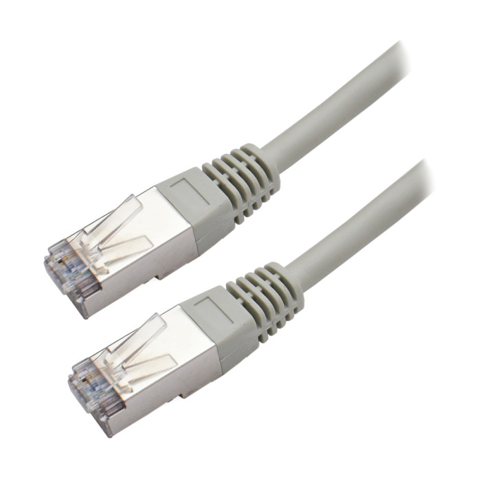 Cable  Patch cord  FTP 5e-Cat  3 m Cablexpert PP22-3M, серый