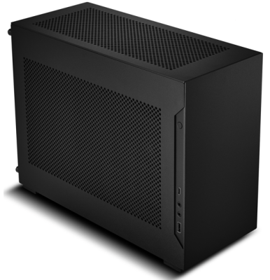 Корпус Lian Li A4H2O m-ITX, 1xUSB 3.1 TYPE-C G99.A4H20X4.00 БП SFX/SFX-L, Black