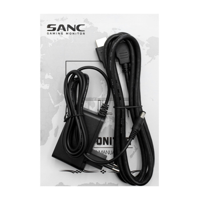 LCD 27" Sanc M2753KJ V2, 1920x1080 IPS (LED) 100Hz, 5ms, 300cd/m2, 4000:1, D-Sub/HDMI