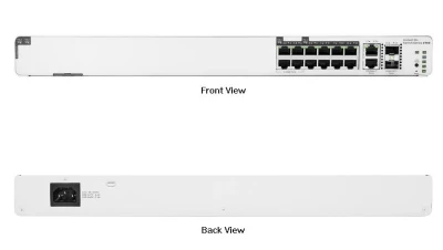Коммутатор HPE NW ION Switch 8p Gigabit CL4 4p SR2.5G CL6 PoE 2p 10GBT 2p SFP+ 480W 1960 (S0F35A#ABB)