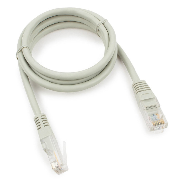 Cable  Patch cord  UTP 5e-Cat  1 m Cablexpert PP10-1M, серый