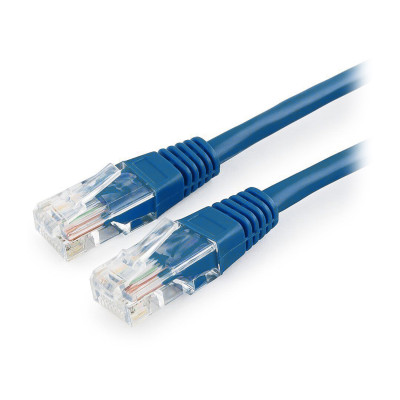 Cable  Patch cord  UTP 5e-Cat  1 m Гарнизон PC-UTP-5e-1-B, blue