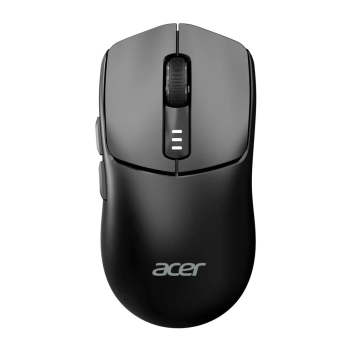 Mouse Acer OMR312, Wireless, Optical 3200 dpi, 5 button, Li-pol,  BT/2.4GHz/USB, Black