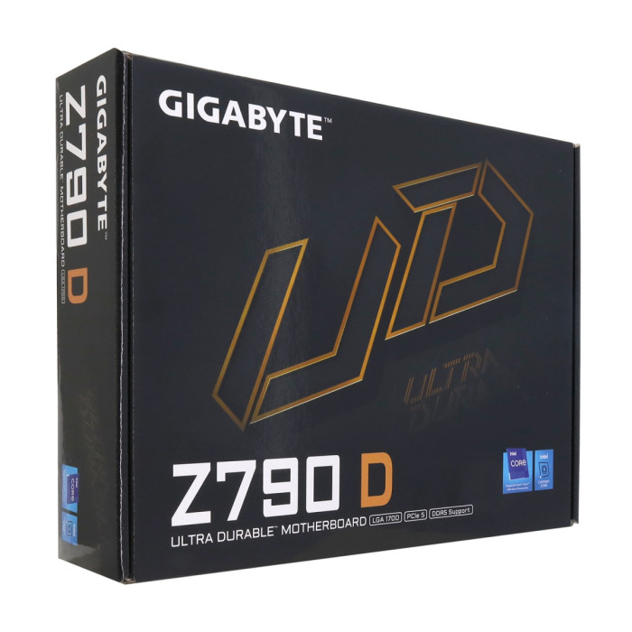 MB Socket1700, ATX, iZ790 (DP+HDMI), Gigabyte Z790 D, 4DDR5, 3PCIx16, 2PCIx16, 2PCIx1