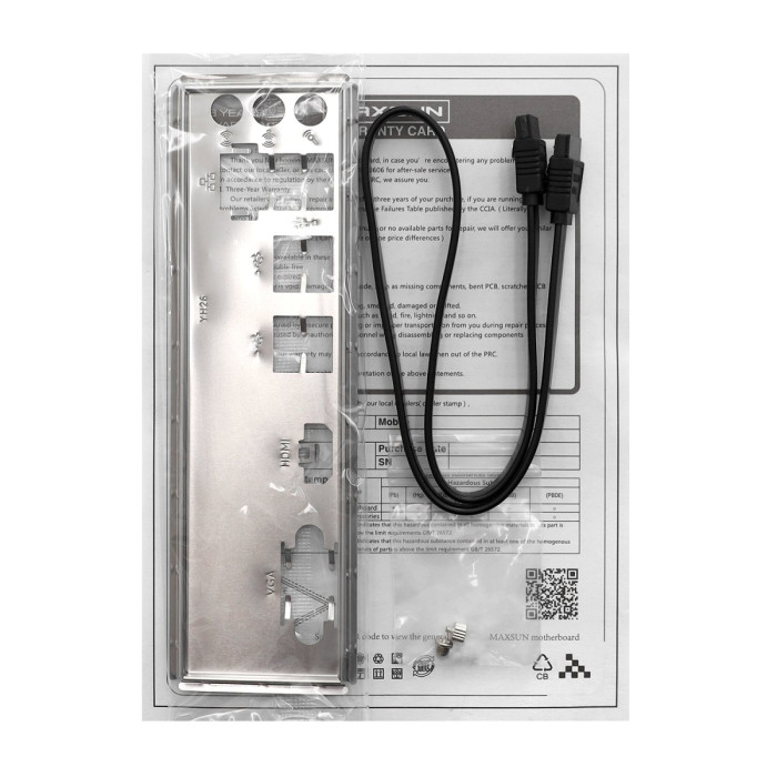 MB Socket1700, MATX, iH610 (VGA+HDMI), MaxSun MS-Challenger H610M-R V2, 2DDR4, PCIx16, 2PCIx1