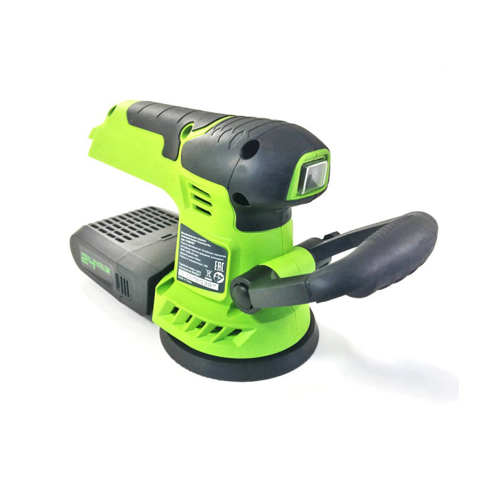 Шлифовальная машина аккумуляторная G24ROS 24 V без АКБ и ЗУ