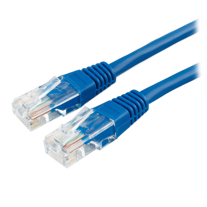 Cable  Patch cord  UTP 5e-Cat  1 m Cablexpert PP10-1M/B, синий