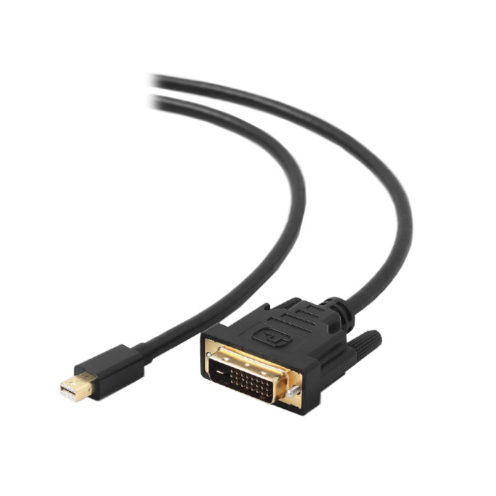 Cable SVGA, MiniDisplayPort to DVI,  1.8m,  Cablexpert CC-mDPM-DVIM-6