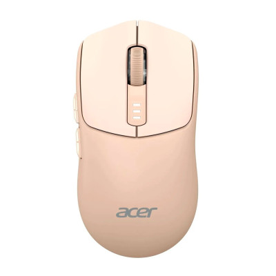 Mouse Acer OMR312, Wireless, Optical 3200 dpi, 5 button, Li-pol,  BT/2.4GHz/USB,Pink