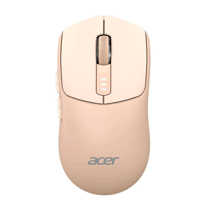 Mouse Acer OMR312, Wireless, Optical 3200 dpi, 5 button, Li-pol,  BT/2.4GHz/USB,Pink