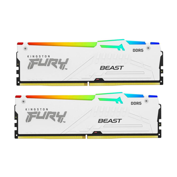 DIMM DDR5 32 GB kit <6000MHz> Kingston Fury Beast RGB, KF560C36BWE2AK2-32, (2x16GB), CL36