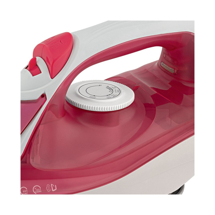 Утюг, Scarlett, SC-SI30K56, Мощность 2400 Вт, Паровой удар 140 г/мин, Керамическая подошва KeramoPro, Система защиты от накипи ANTI-CALC, Система защиты от капли ANTI-DRIP, Розовый