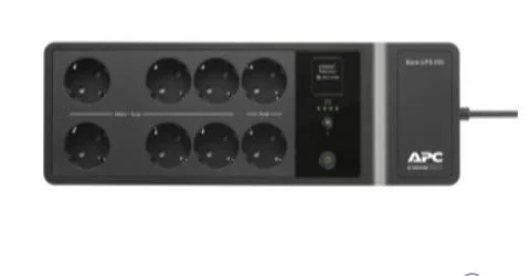 ИБП APC BE650G2-GR/230V/1 USB charging port, 8 Schuko/CEE7/7 outlets (2 surge) (BE650G2-GR)