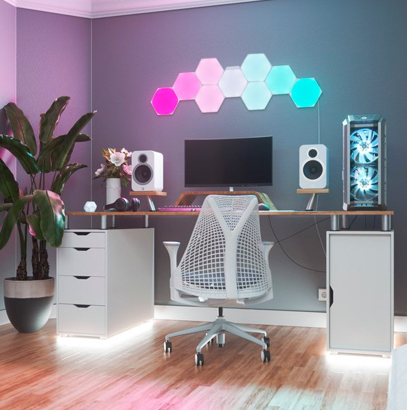 Smart lighting Starter kit Nanoleaf Shapes, Hexagon, (NL42-0002HX-9PK), White, 9 Pack