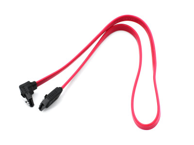 Cable SATA, internal, data, Cablexpert  CC-SATA-DATA90, угловой разъем