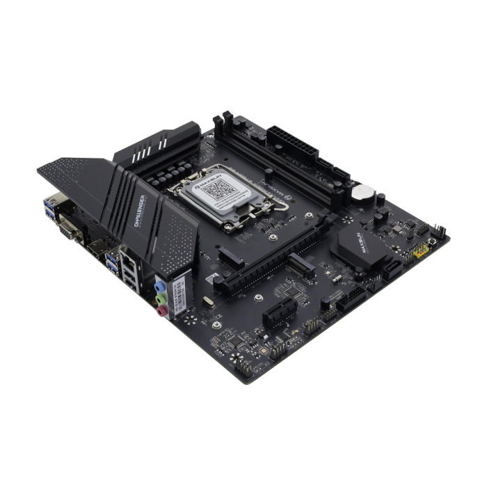 MB Socket1700, MATX, iB760 (VGA+HDMI), MaxSun Challenger B760M D5, 2DDR5, PCIx16, PCIx1