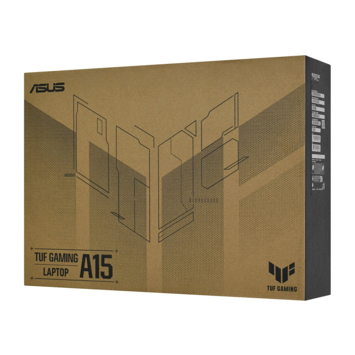 NB ASUS TUF Gaming A15 FA506NC-HN024, Ryzen 5-7535HS-3.3/512GB SSD/16GB/RTX3050-4GB/15,6"FHD, Dos