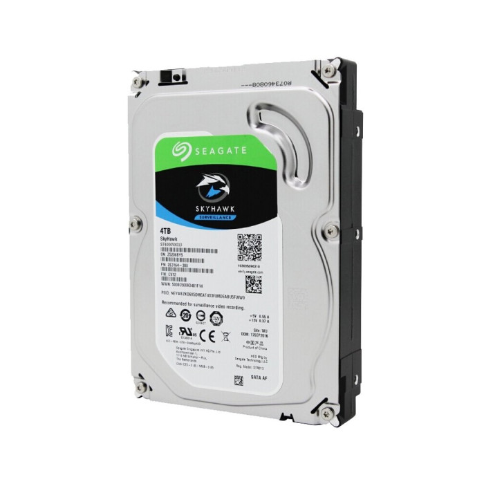 Жесткий диск для видеонаблюдения  4Tb Seagate SkyHawk Surveillance SATA3 3.5" 256Mb ST4000VX013