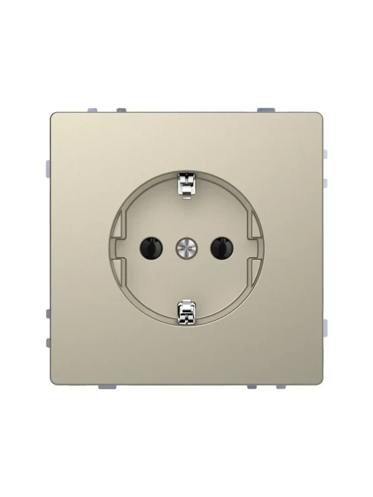 Розетка мех-м MERTEN MTN2301-6033 D-Life 16А б/шт, безвин.зажим сахара