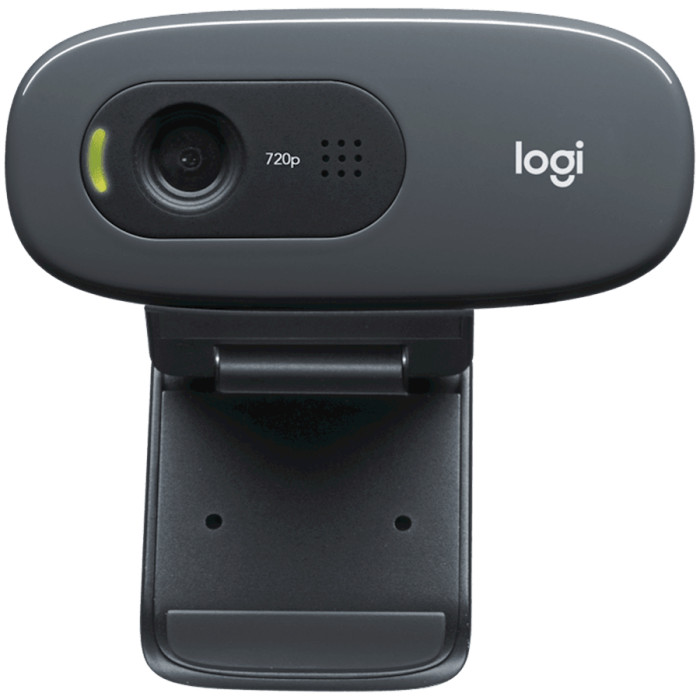 LOGITECH C270 HD Webcam - BLACK - USB