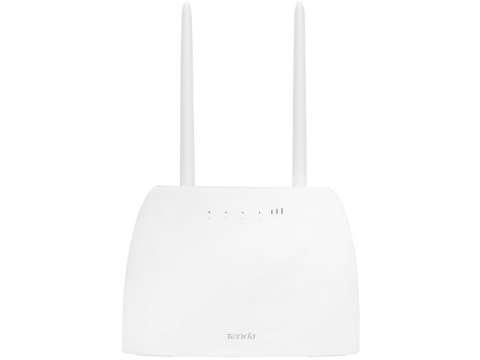 Wireless router, Tenda 4G06, WiFi 4 (300M), 2 x 10/100M + , 4G/VoLTE, 2ant. 5dBi