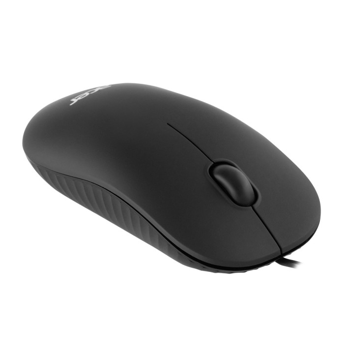 Mouse Acer OMW122, Optical 1200 dpi, 3 button, 1.5m cable, USB, black