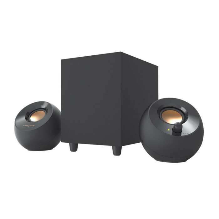 SPK active Creative Pebble PLUS 2.1 черный 8Вт T, [51MF0480AA000], black