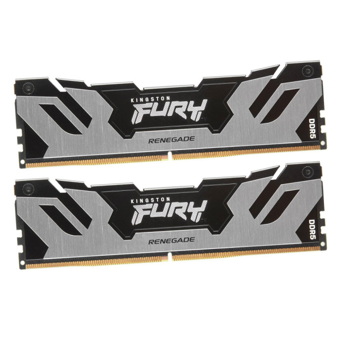 DIMM DDR5 32 GB kit <6400MHz> Kingston Fury Renegade, KF564C32RSK2-32, (2x16), CL32, black-silver