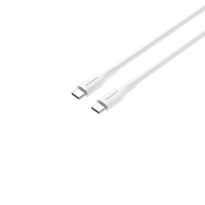 CANYON cable CC60SC10 C-C 60W 1m Silicon White