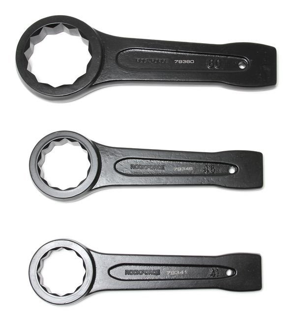 Ключ накидной ударный односторонний 115мм (L-430мм) 17516       RF-793115