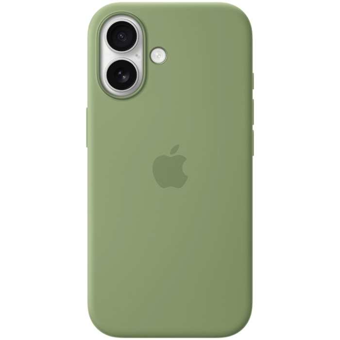 iPhone 17 Silicone Case with MagSafe - Light Moss,Model A3558